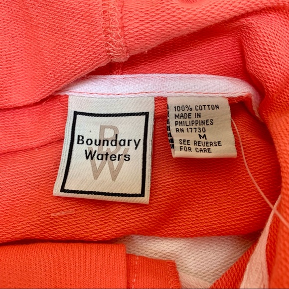 NWT Boundary Waters Hooded Sweatshirt Size M - Picture 8 of 11